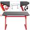 Table de gaming et jeux PC avec pieds en 'Z' 120 x 60 x 75 cm