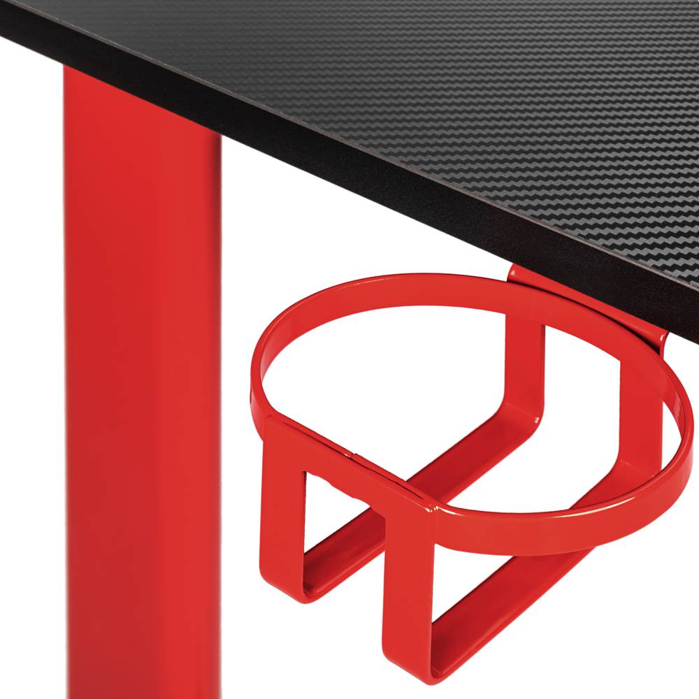 Tavolo da gaming e giochi per PC con luci LED RGB 120 x 60 x 75 cm