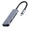 Gembird USB Type-C Hub met 3 USB 3.1 en 2.0 poorten inclusief kaartlezer