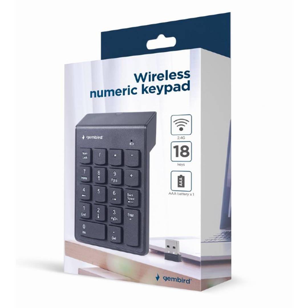 Gembird Wireless Numeric Keypad