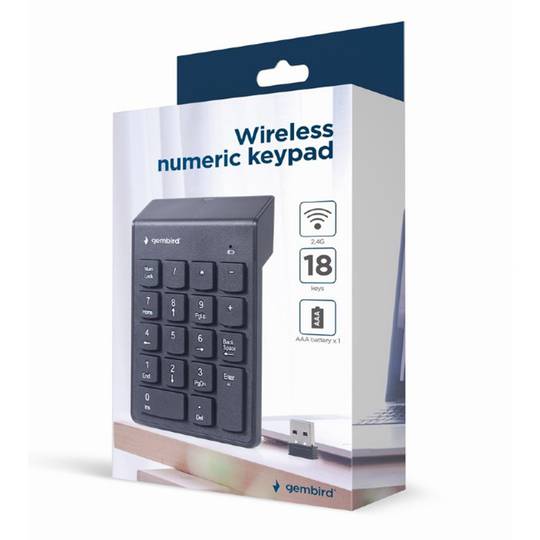 Gembird Wireless Numeric Keypad