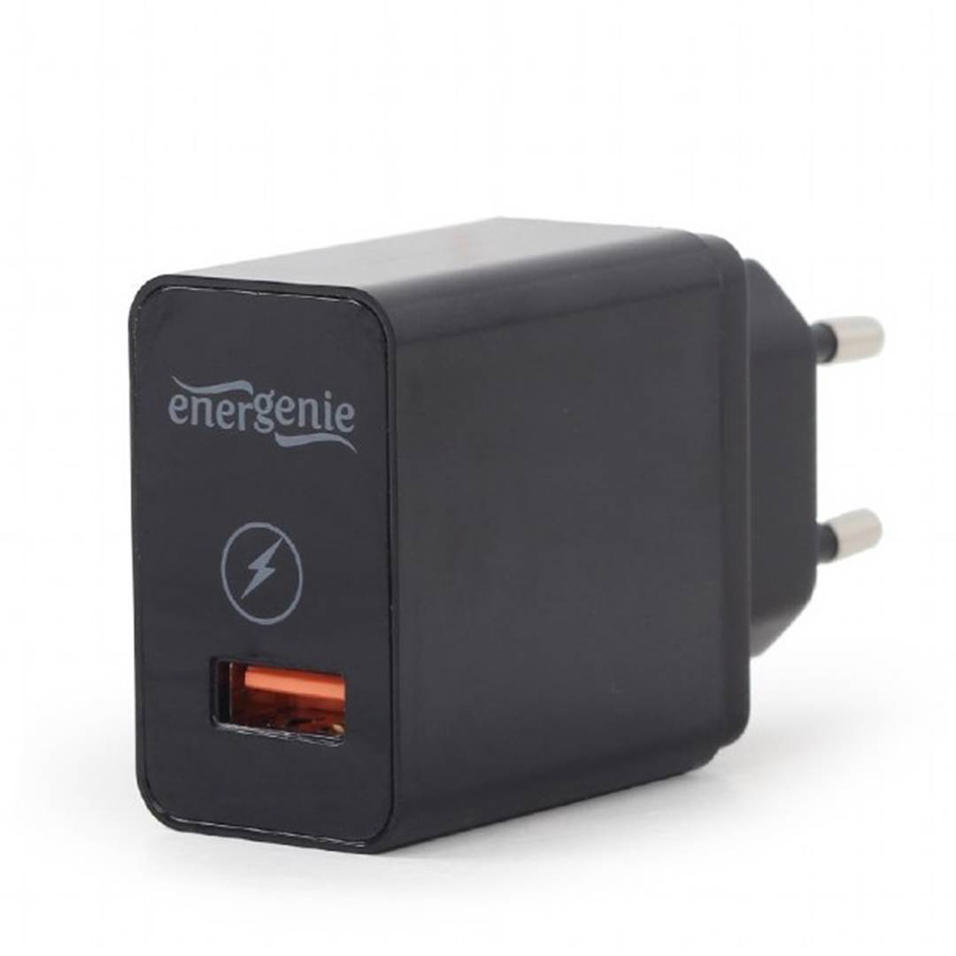 Carregador USB Gembird de 3A amb port per a càrrega ràpida