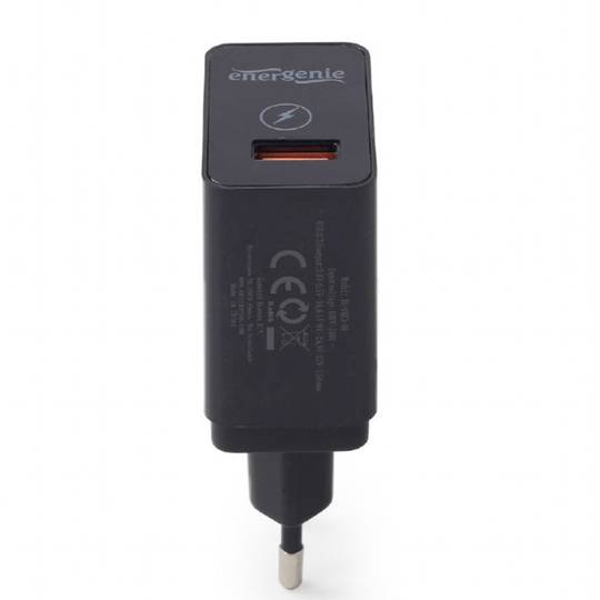 Carregador USB Gembird de 3A amb port per a càrrega ràpida