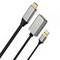 Cable adaptador activo Gembird HDMI 4K macho a DisplayPort hembra