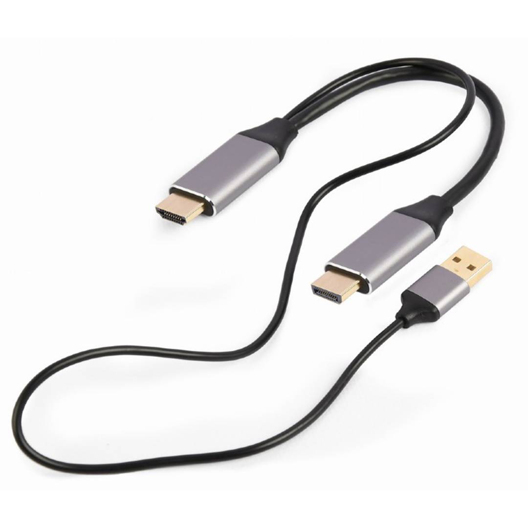 Gembird HDMI męski na DisplayPort męski aktywny kabel adaptera 2 m na kabel 4K