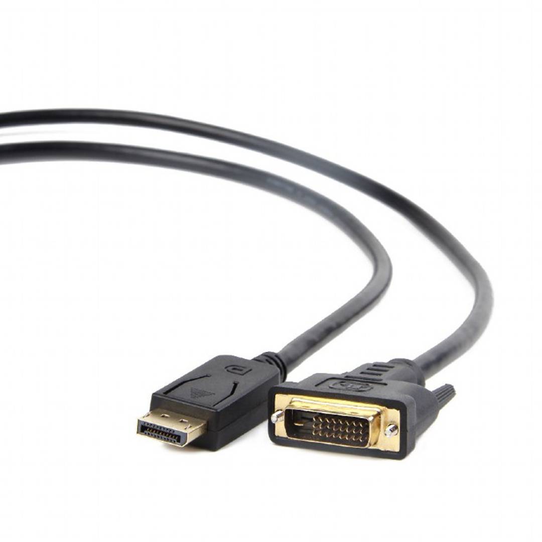 Gembird DisplayPort macho para cabo adaptador DVI macho 1,8 metros
