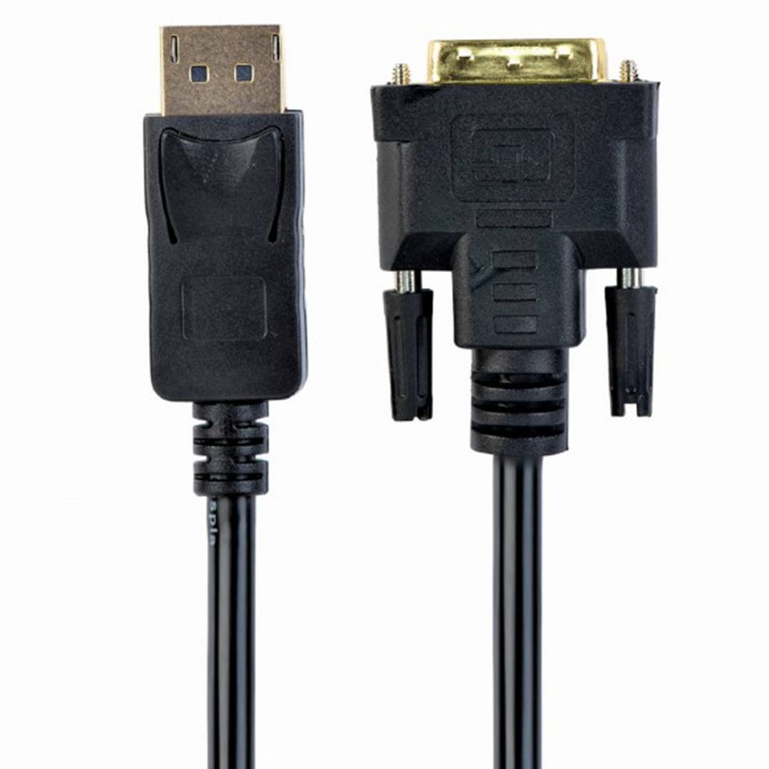 Gembird DisplayPort macho para cabo adaptador DVI macho 1,8 metros