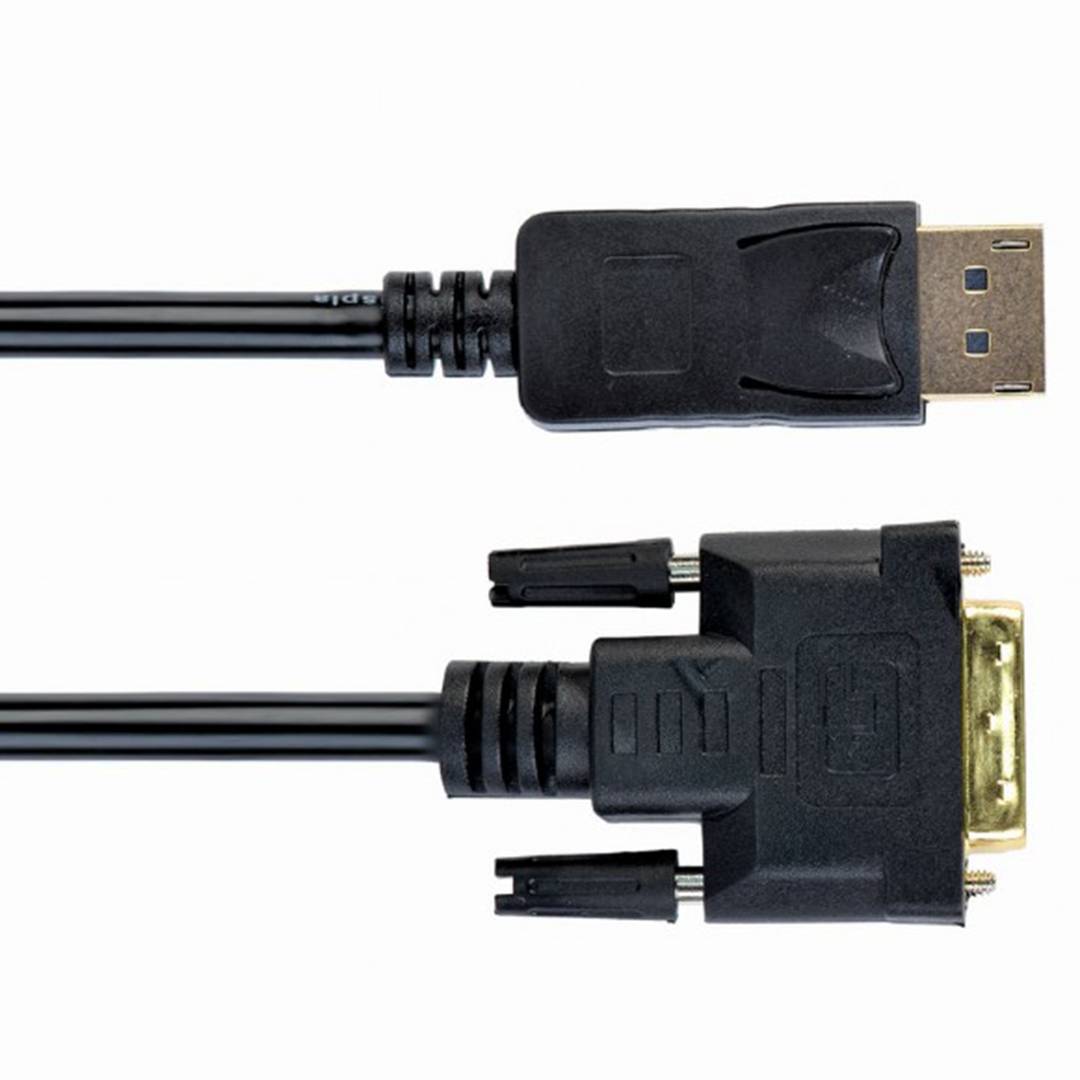 Gembird DisplayPort macho para cabo adaptador DVI macho 1,8 metros