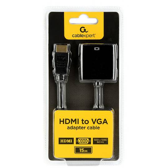 Gembird Cavo adattatore da HDMI maschio a VGA femmina