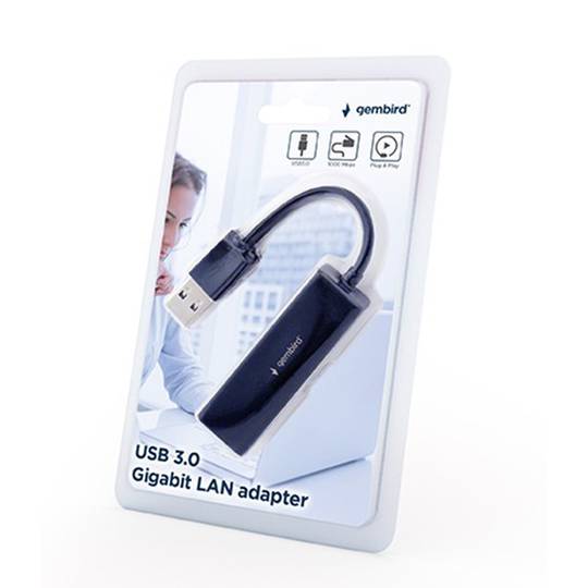Cable adaptador de Gembird USB 3.0 a Ethernet