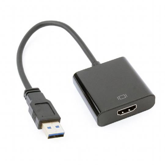 Cable adaptador de Gembird USB 3.0 mascle a HDMI femella