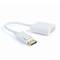 Adattatore Gembird DisplayPort maschio a DVI femmina bianco