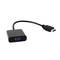 Gembird HDMI to VGA Female Adapter with Audio 3.5mm Length 20cm