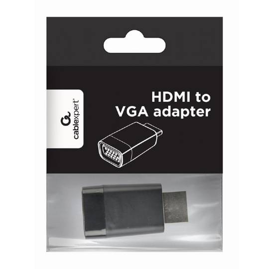 Adaptador Gembird VGA femella a HDMI mascle