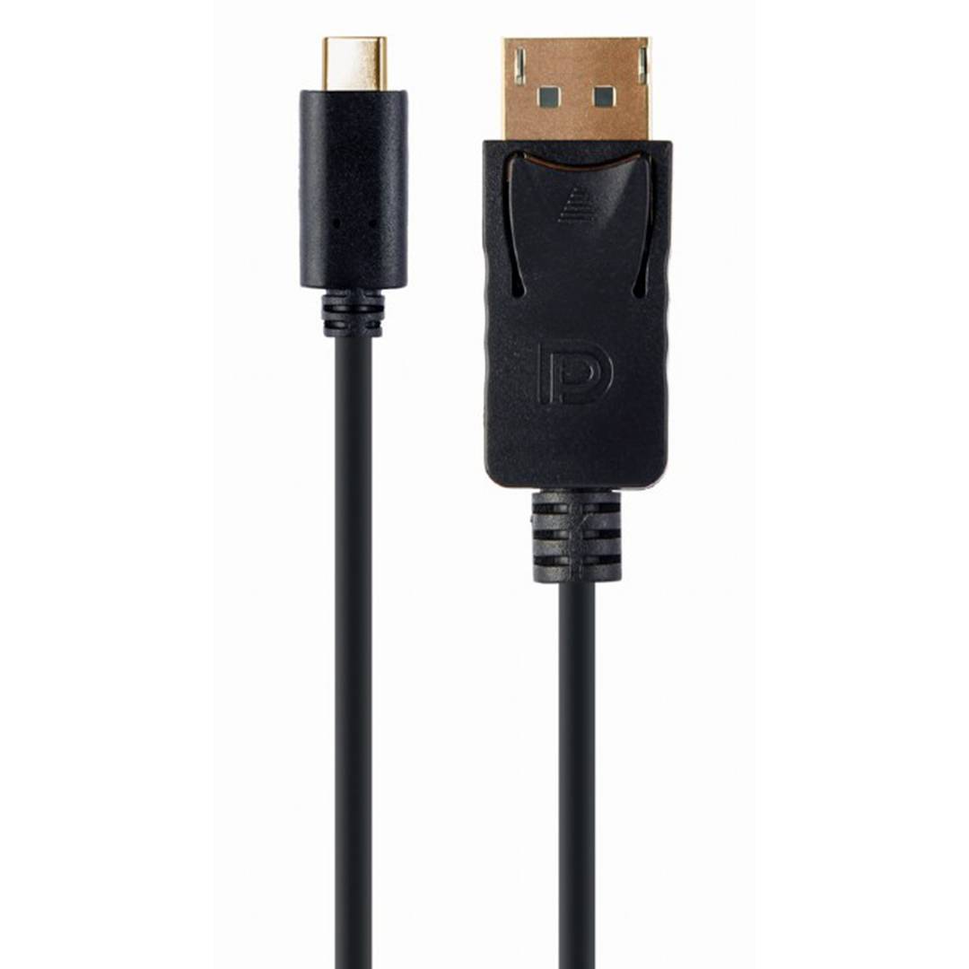 Adaptador USB-C para DisplayPort macho 4K 60 Hz, 2m preto