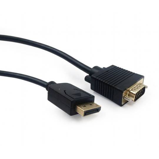 Gembird DisplayPort Male to VGA Male Cable 1.8m