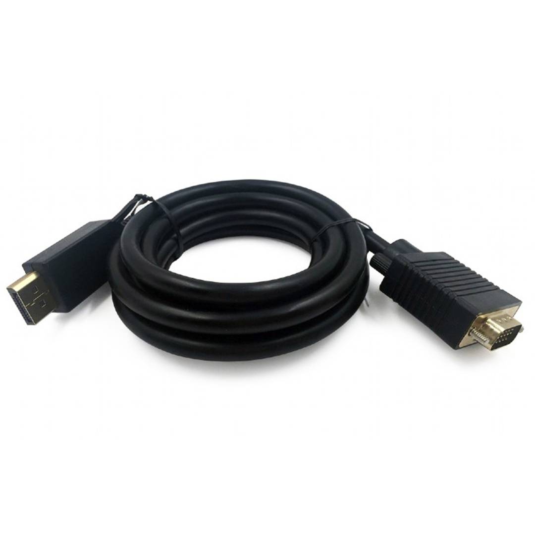 Gembird DisplayPort Male to VGA Male Cable 1.8m