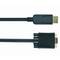 Gembird DisplayPort Male to VGA Male Cable 1.8m