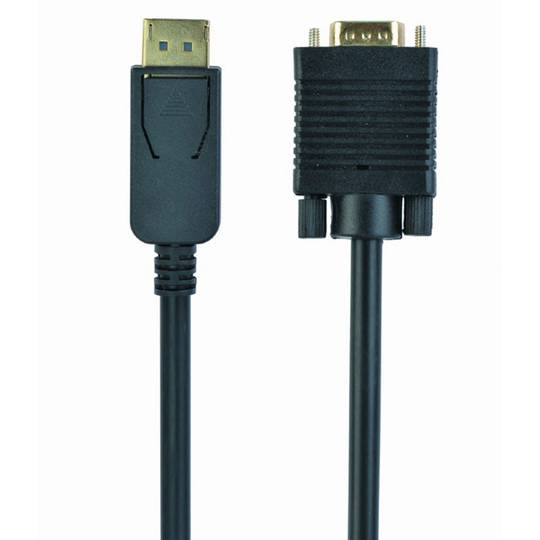 Gembird DisplayPort Male to VGA Male Cable 1.8m