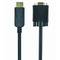 Gembird DisplayPort Male to VGA Male Cable 1.8m