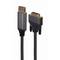 Cable Gembird Premium sèries de DisplayPort a DVI de 24+1 mascle mascle de 1,8m 4K