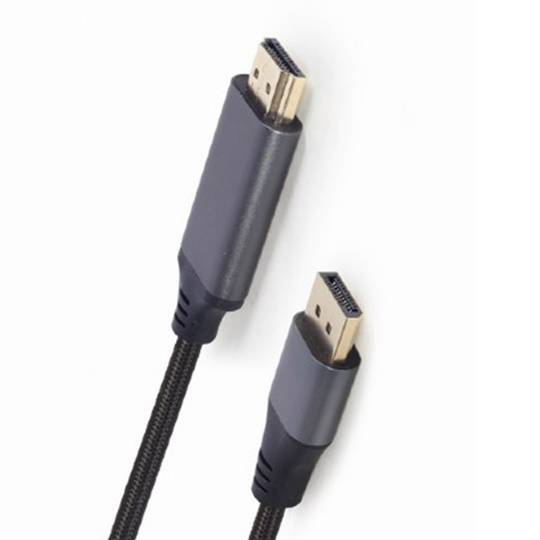 Cable Gembird Premium Series de DisplayPort Macho a HDMI Macho 4K V1.2 de 1.8 m