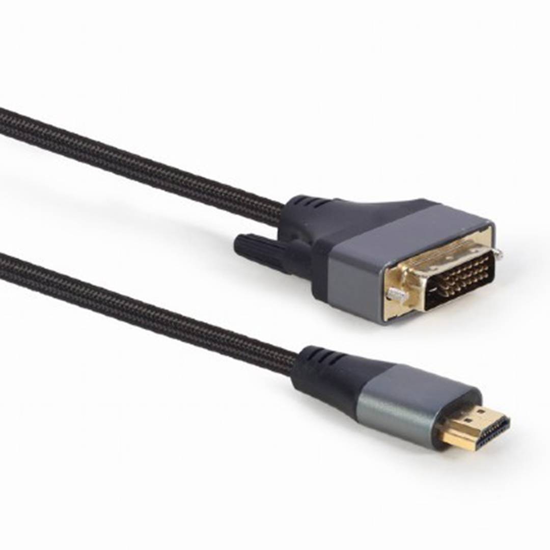Gembird Premium Series 4K 1.8" HDMI to DVI Male Cable - Cablematic