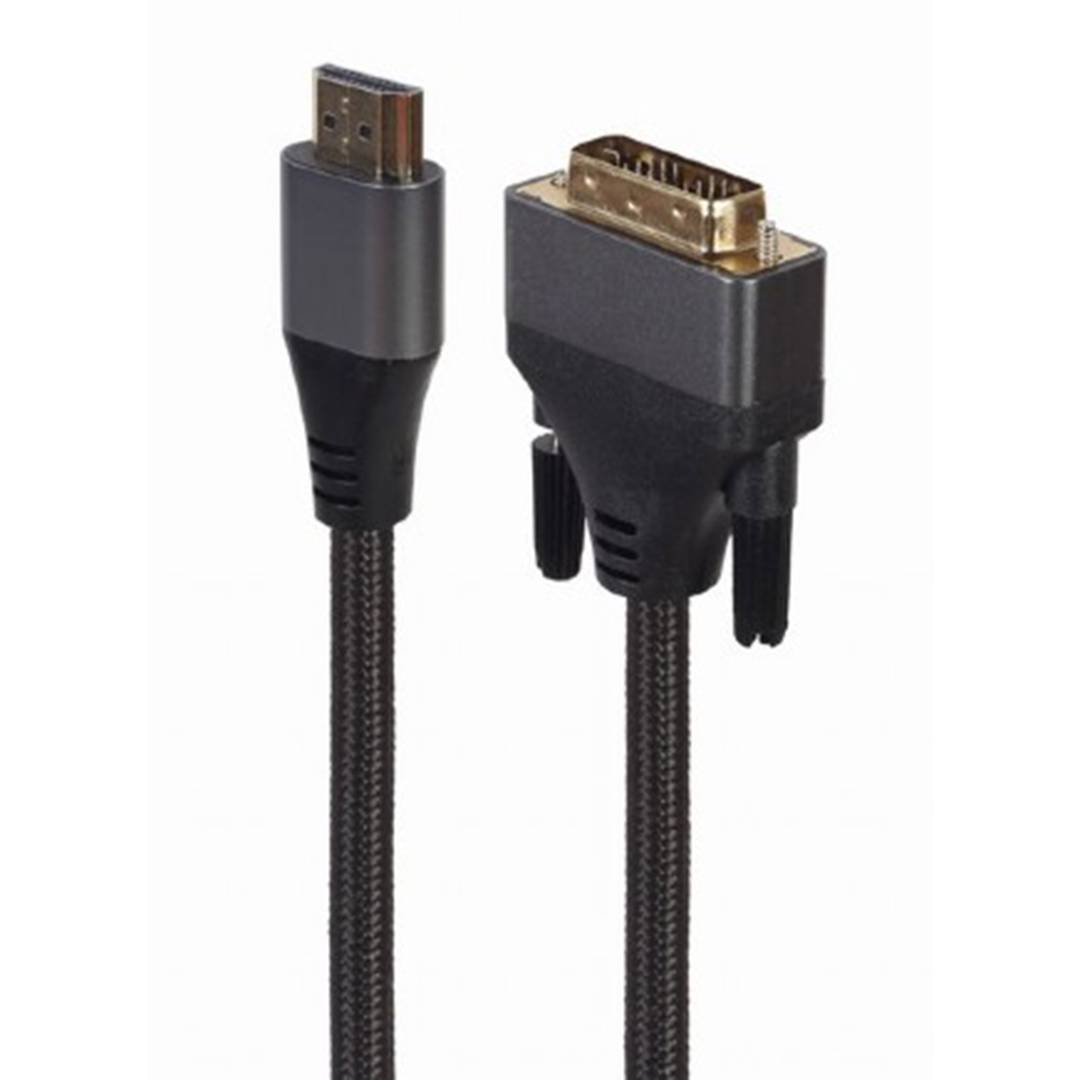Gembird Premium Series 4K 1.8" HDMI to DVI Male Cable Cablematic