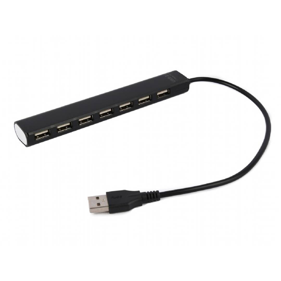 Hub USB 2.0 de 7 ports Negre de Gembird