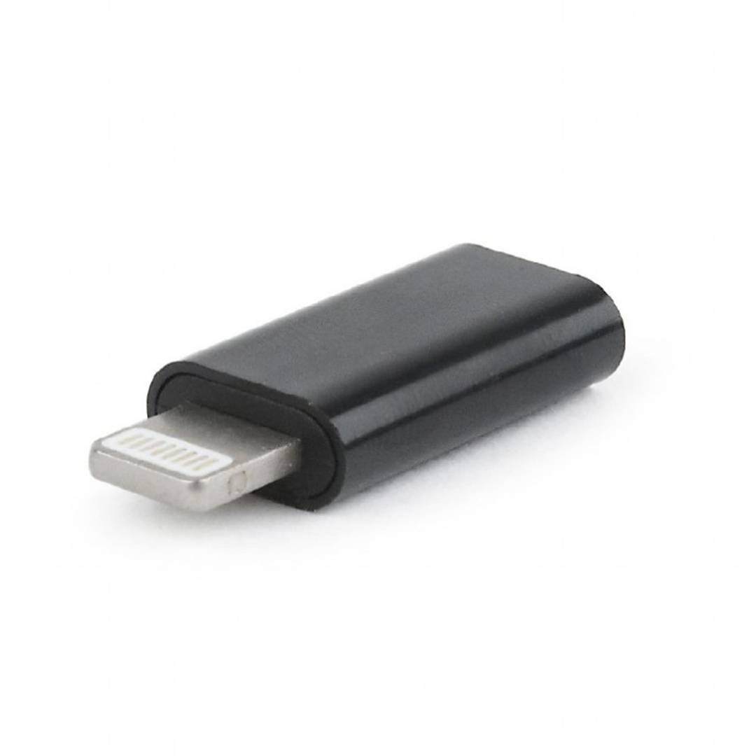 Gembird USB Type C 8-Pin Adapter Black A-USB-CF8PM-01