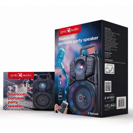 Altoparlante per feste Bluetooth portatile Gembird