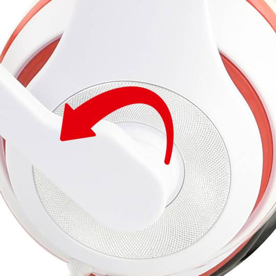 Gembird headphones with microphone and volume control White