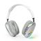 Gembird stereo Bluetooth-hoofdtelefoon met wit LED-lichteffect