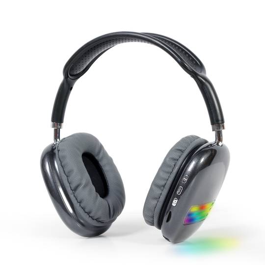 Cuffie Bluetooth stereo Gembird con effetto luce LED in nero