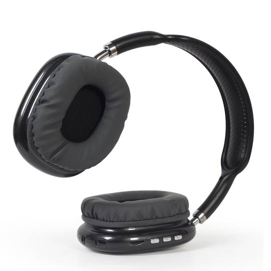 Cuffie Bluetooth stereo Gembird con effetto luce LED in nero
