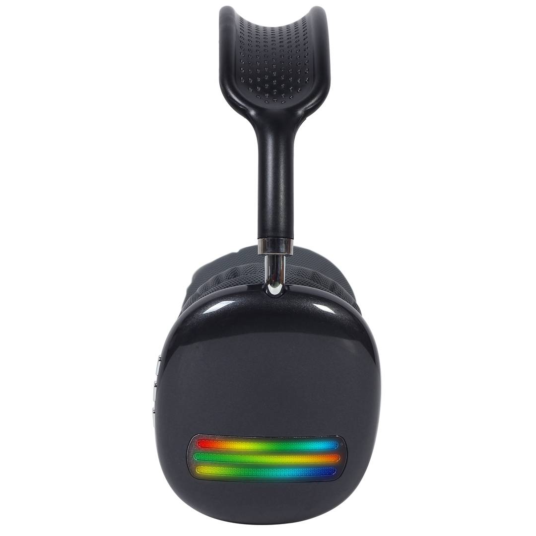 Cuffie Bluetooth stereo Gembird con effetto luce LED in nero