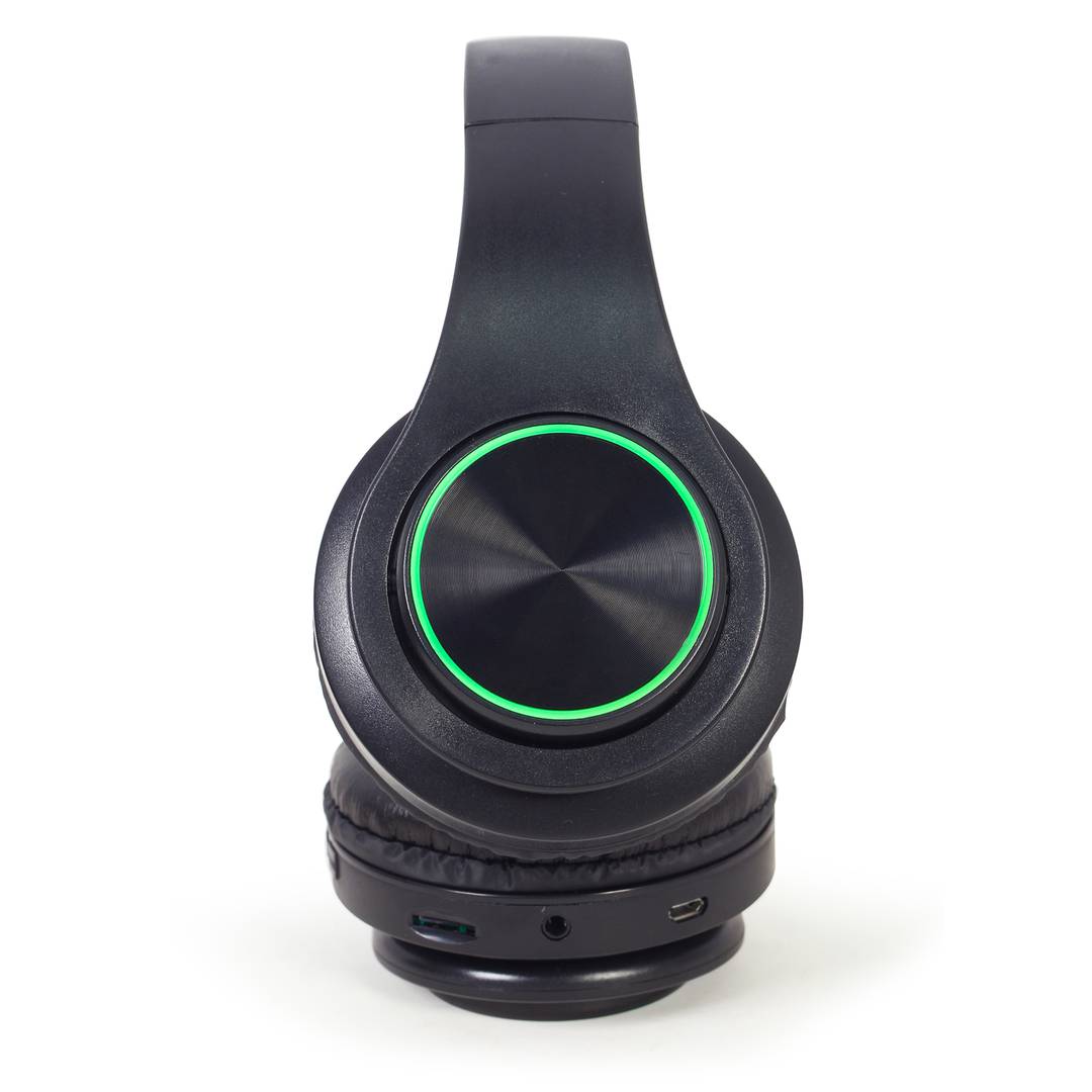 Casque stéréo Bluetooth Gembird avec effet de lumière LED