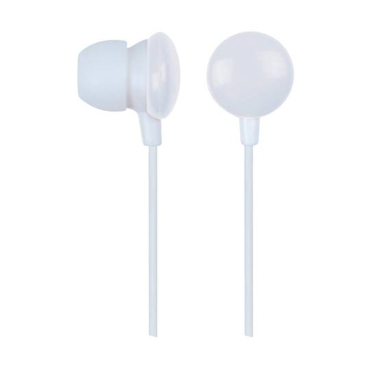 Gembird In Ear Cuffie cablate bianche