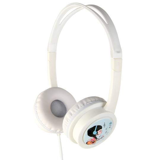 Casque Gembird pour enfants avec contrôle du volume en blanc