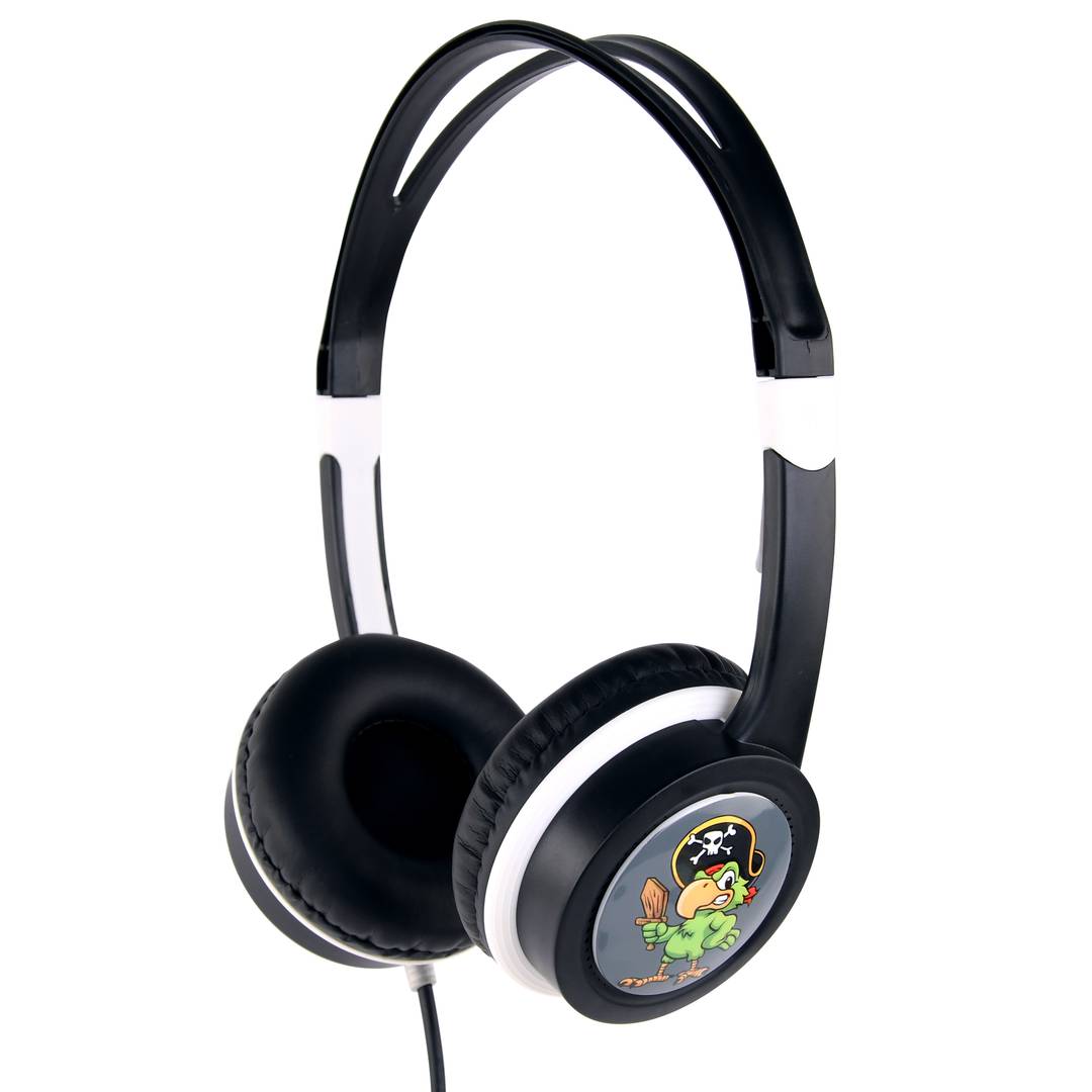 Cuffie Gembird per bambini con controllo del volume di colore nero