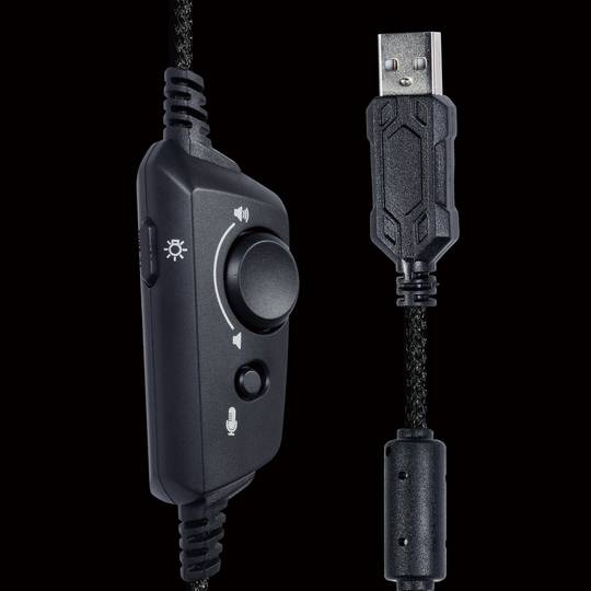 Casque de jeu Surround Gembird USB 7.1 avec rétroéclairage RVB