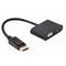 Gembird HDMI + VGA Female to DisplayPort Male Adapter Cable