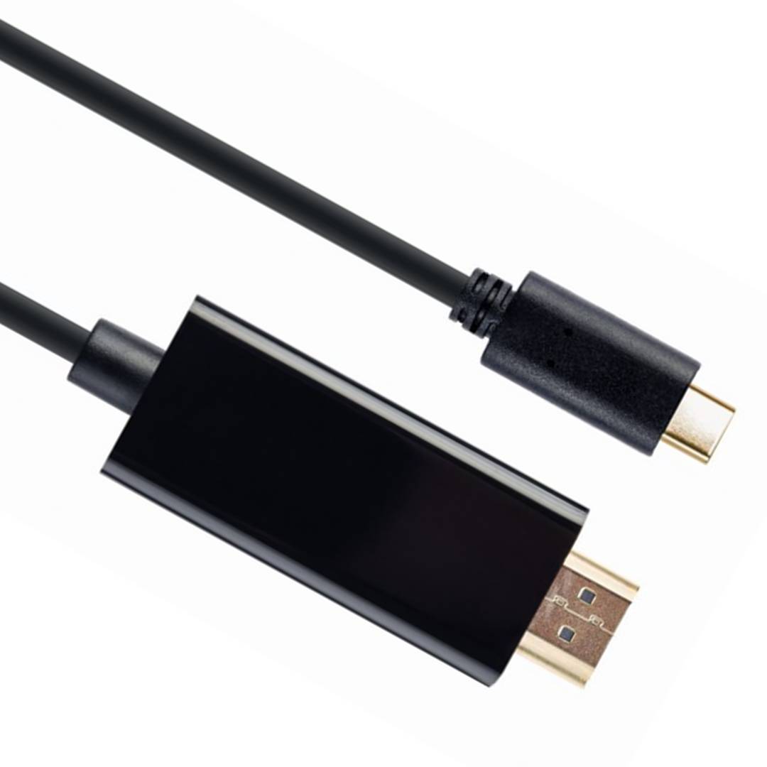 Adattatore maschio da USB-C a HDMI 4K 60Hz 2m nero