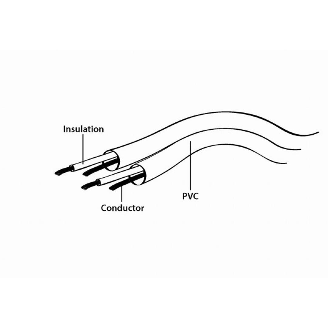 Cabo de áudio Gembird com conector jack de 3,5 mm e extensão macho/fêmea de 3 m