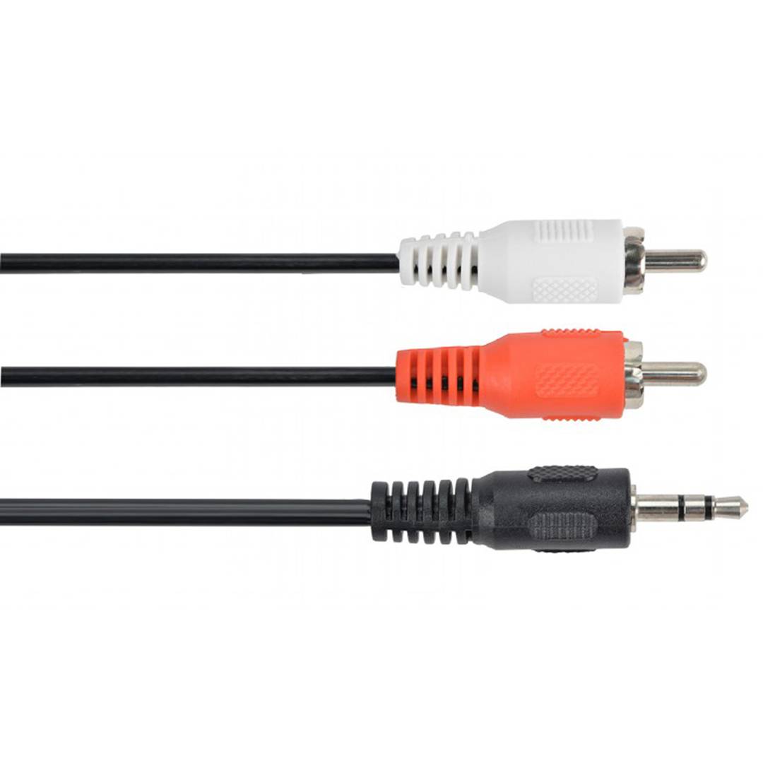 Gembird audio cable 3.5mm jack to RCA 5m
