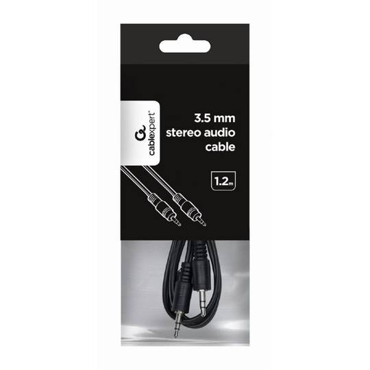 Gembird-Audiokabel mit 3,5-mm-Stecker/Stecker-Klinkenstecker, 1,2 m