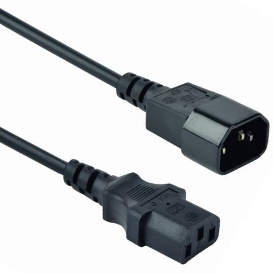 Gembird C13 bis C14 1,8 m Netzkabel