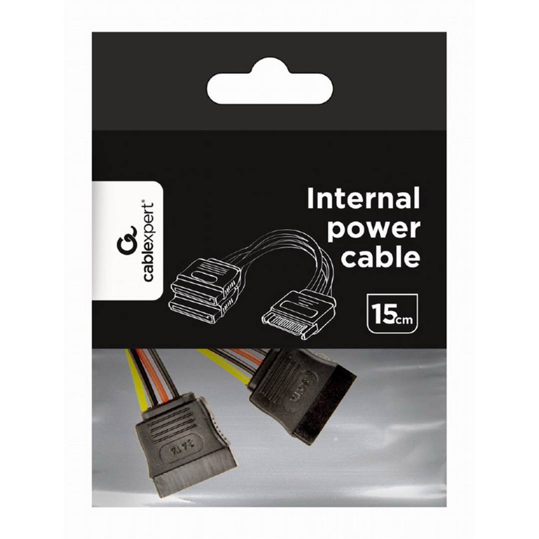 0.15m Flat Gembird SATA Power Cable