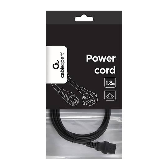 Cable de alimentación Gembird schuko a C13 de 1,8m