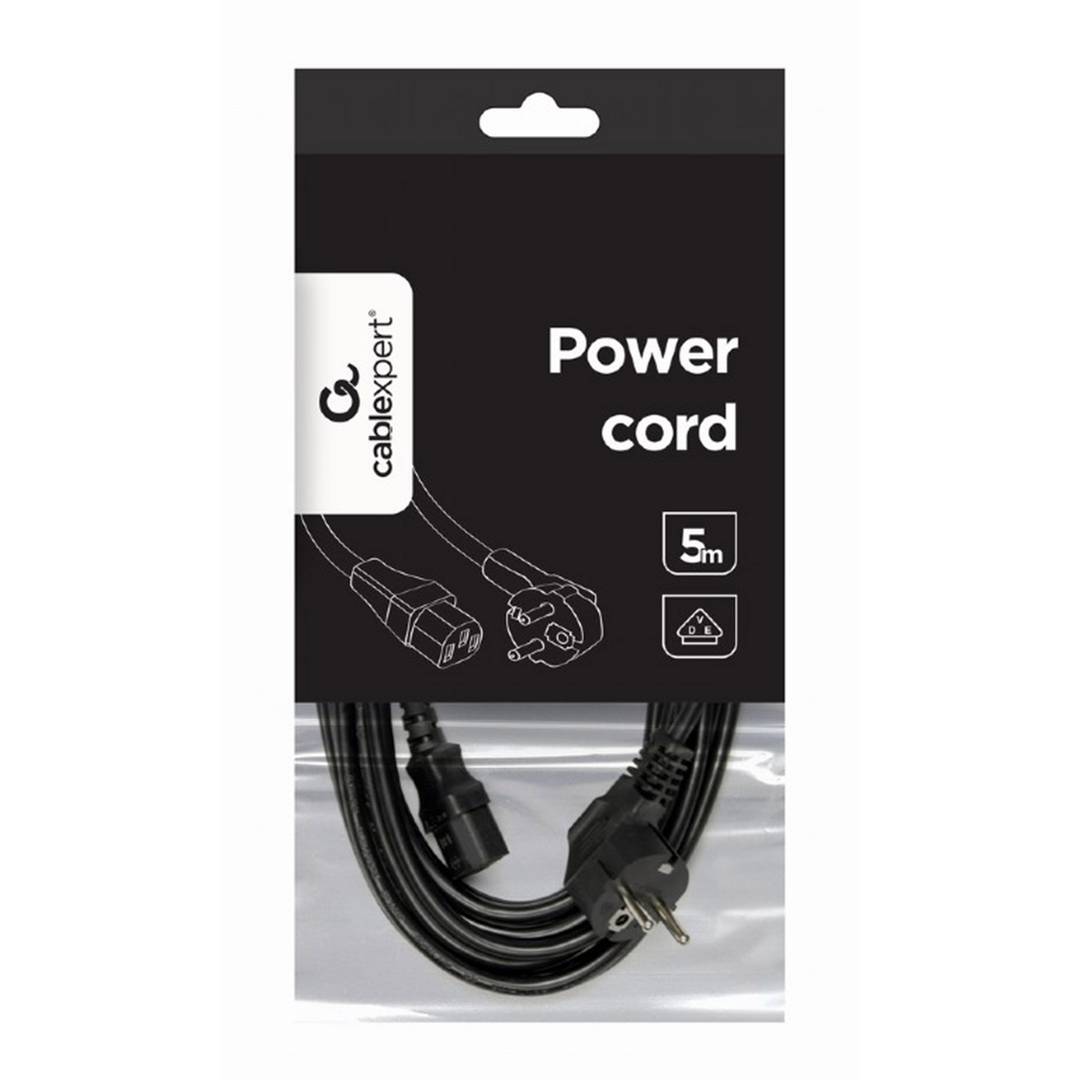 Gembird schuko para cabo de alimentação C13 5 m